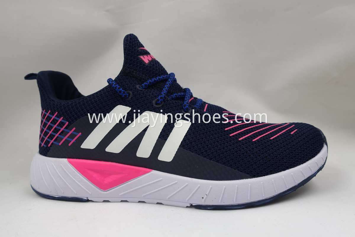 Navy Fushia Shoe